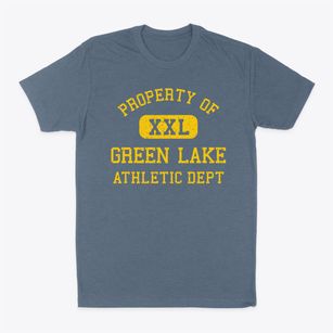 Green Lake Wisconsin Athletic Dept Classic Dad T-Shirt