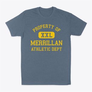 Merrillan Wisconsin Athletic Dept Classic Dad T-Shirt