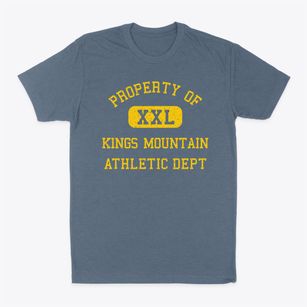 Kings Mountain North Carolina Athletic Dept Classic Dad T-Shirt