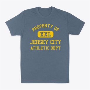 Jersey City New Jersey Athletic Dept Classic Dad T-Shirt
