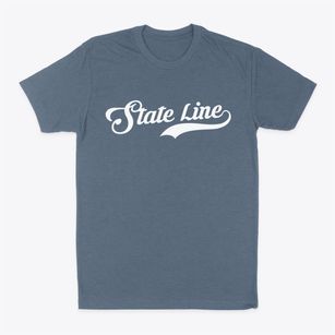 State Line Pennsylvania Vintage Team Classic Dad T-Shirt