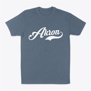 Akron Iowa Vintage Team Classic Dad T-Shirt