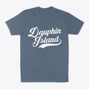 Dauphin Island Alabama Vintage Team Classic Dad T-Shirt