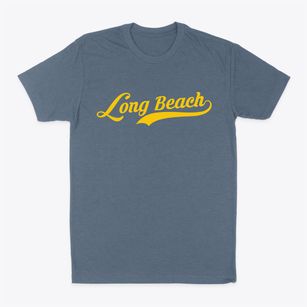 Long Beach California Vintage Team Classic Dad T-Shirt
