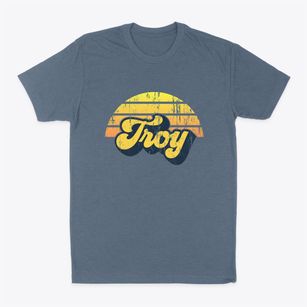 Troy North Carolina Sublime Sunset Classic Dad T-Shirt