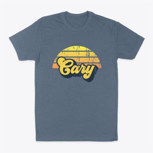 Cary North Carolina Sublime Sunset Classic Dad T-Shirt
