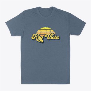 Key Vista Florida Sublime Sunset Classic Dad T-Shirt