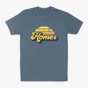 Homer Nebraska Sublime Sunset Classic Dad T-Shirt