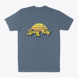Jerry City Ohio Sublime Sunset Classic Dad T-Shirt