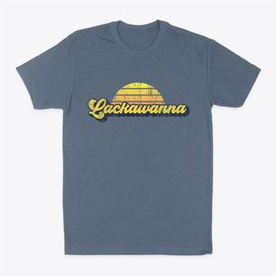Lackawanna New York Sublime Sunset Classic Dad T-Shirt