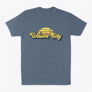 Wilson City Missouri Sublime Sunset Classic Dad T-Shirt