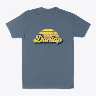 Dunlap Kansas Sublime Sunset Classic Dad T-Shirt