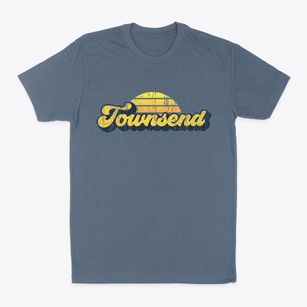Townsend Massachusetts Sublime Sunset Classic Dad T-Shirt