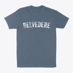 Belvedere California Timeless Retro Classic Dad T-Shirt