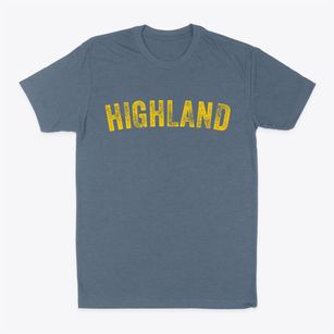 Highland Utah Timeless Retro Classic Dad T-Shirt
