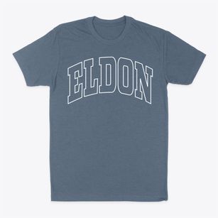 Eldon Missouri Trendy Block Classic Dad T-Shirt