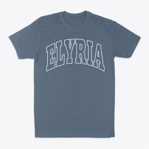 Elyria Ohio Trendy Block Classic Dad T-Shirt