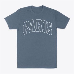 Paris New York Trendy Block Classic Dad T-Shirt