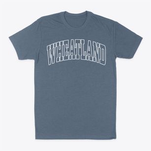 Wheatland Wisconsin Trendy Block Classic Dad T-Shirt