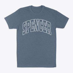 Spencer North Carolina Trendy Block Classic Dad T-Shirt