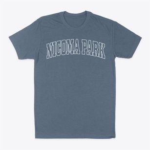 Nicoma Park Oklahoma Trendy Block Classic Dad T-Shirt