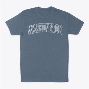 Washington New Hampshire Trendy Block Classic Dad T-Shirt