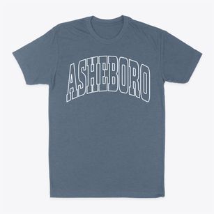 Asheboro North Carolina Trendy Block Classic Dad T-Shirt