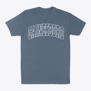 Gainesboro Tennessee Trendy Block Classic Dad T-Shirt