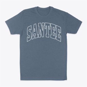 Santee South Carolina Trendy Block Classic Dad T-Shirt