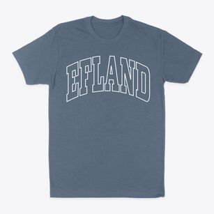 Efland North Carolina Trendy Block Classic Dad T-Shirt
