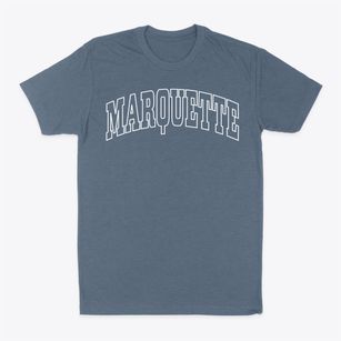 Marquette Michigan Trendy Block Classic Dad T-Shirt
