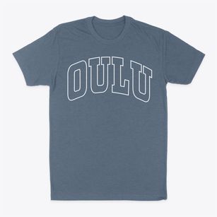 Oulu Wisconsin Trendy Block Classic Dad T-Shirt