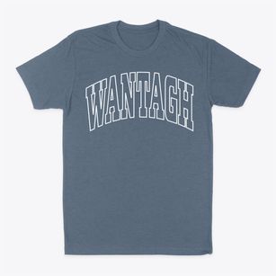 Wantagh New York Trendy Block Classic Dad T-Shirt