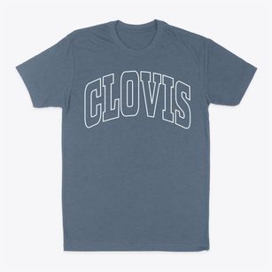 Clovis California Trendy Block Classic Dad T-Shirt