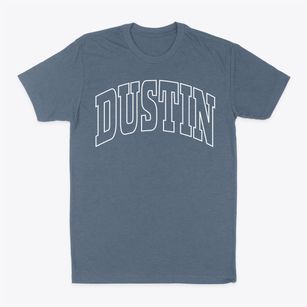 Dustin Oklahoma Trendy Block Classic Dad T-Shirt