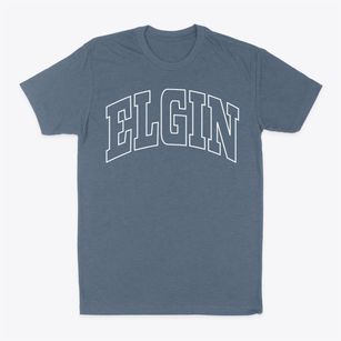 Elgin Pennsylvania Trendy Block Classic Dad T-Shirt