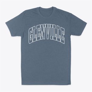 Glenville North Carolina Trendy Block Classic Dad T-Shirt