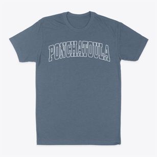 Ponchatoula Louisiana Trendy Block Classic Dad T-Shirt