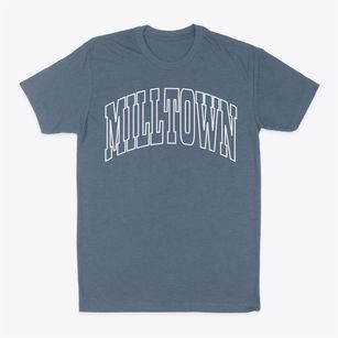 Milltown New Jersey Trendy Block Classic Dad T-Shirt