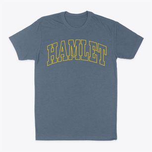 Hamlet North Carolina Trendy Block Classic Dad T-Shirt