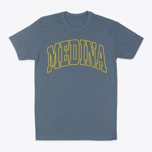 Medina Washington Trendy Block Classic Dad T-Shirt