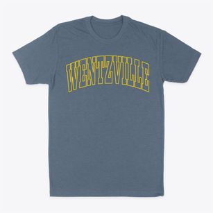 Wentzville Missouri Trendy Block Classic Dad T-Shirt