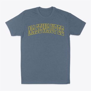 Nasewaupee Wisconsin Trendy Block Classic Dad T-Shirt