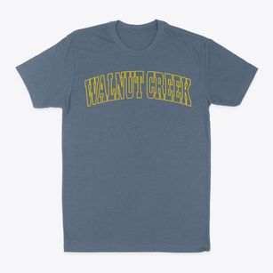 Walnut Creek North Carolina Trendy Block Classic Dad T-Shirt