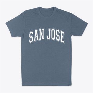 San Jose California Varsity Classic Dad T-Shirt