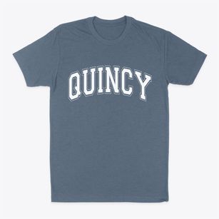 Quincy Illinois Varsity Classic Dad T-Shirt