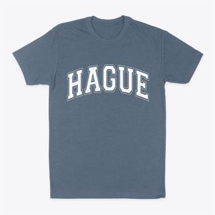 Hague New York Varsity Classic Dad T-Shirt
