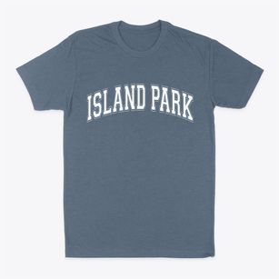 Island Park Idaho Varsity Classic Dad T-Shirt