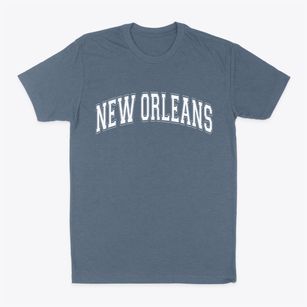 New Orleans Louisiana Varsity Classic Dad T-Shirt