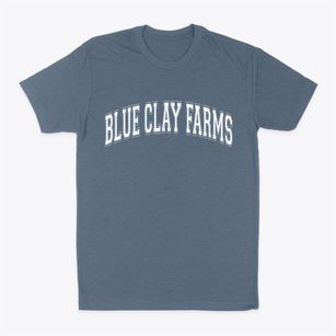 Blue Clay Farms North Carolina Varsity Classic Dad T-Shirt